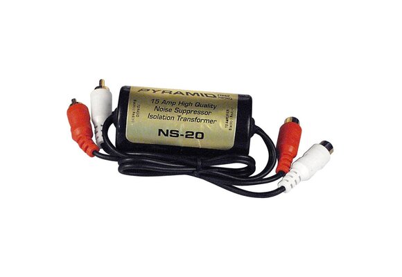 Pyramid NS20 15 Amp Noise Suppressor RCA Male to RCA Female