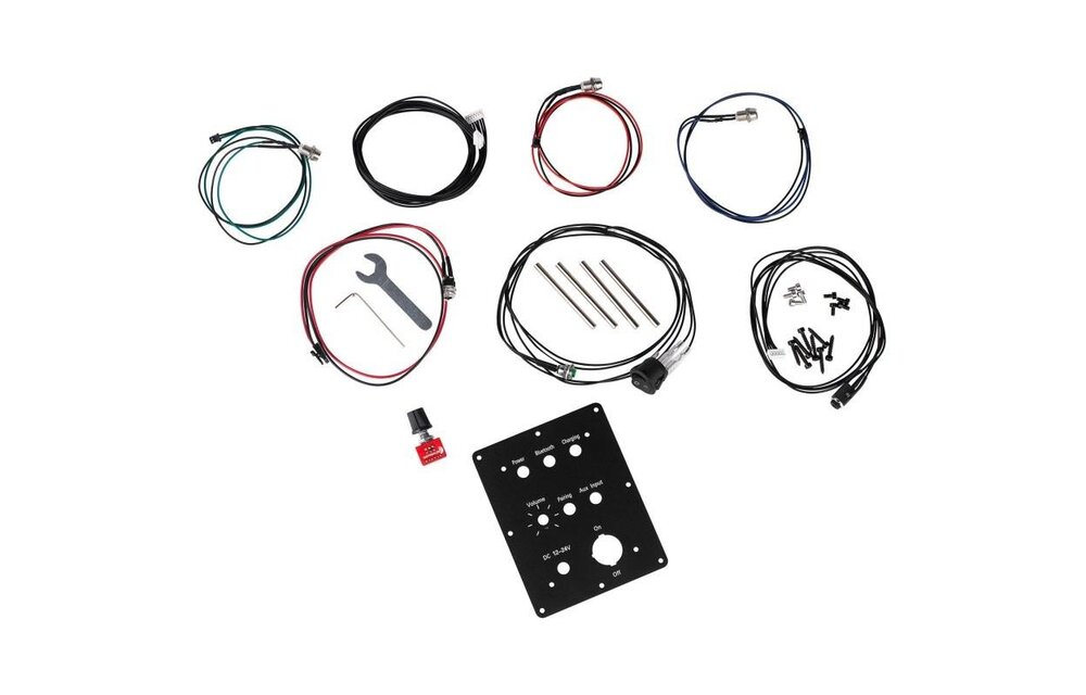 KAB-PMV3 Panel Mount for KAB-v3 Boards with Function, LED, and Installation Kit