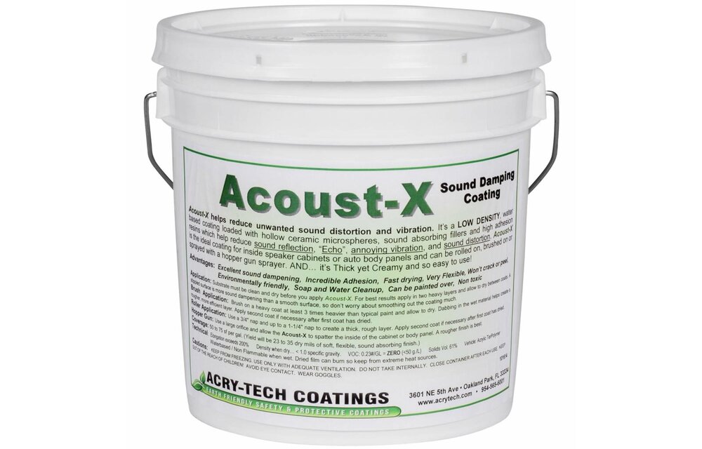 Acoust-X 3,3kg Absorption Coating Paintable Damping Material