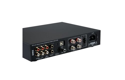 A8 High Resolution IcePower 2x125W class D amplifier with DAC and headphone amplifier