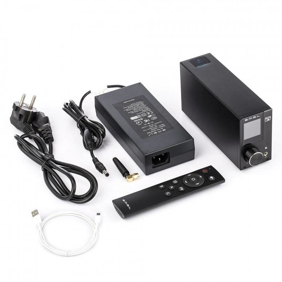 AD18 2 x 80W Stereo Bluetooth 4.2 Amplifier with USB DAC  and Remote