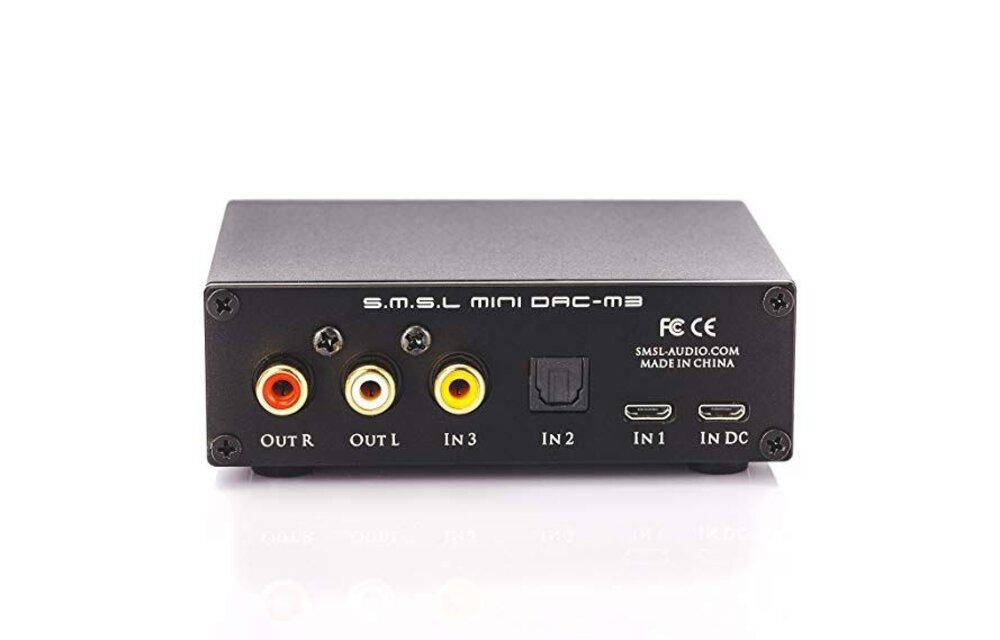 M3 USB DAC with Headphone Amplifier
