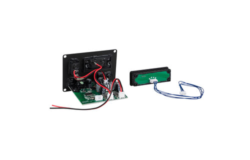 LP40PA 40W Mini Plate Amplifier Bluetooth Aux 3.5mm Input and Control Panel