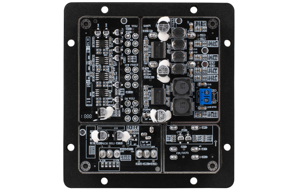 LP210PA 2x30W + 60W 2.1 Channel Mini Plate Amplifier TPA3118
