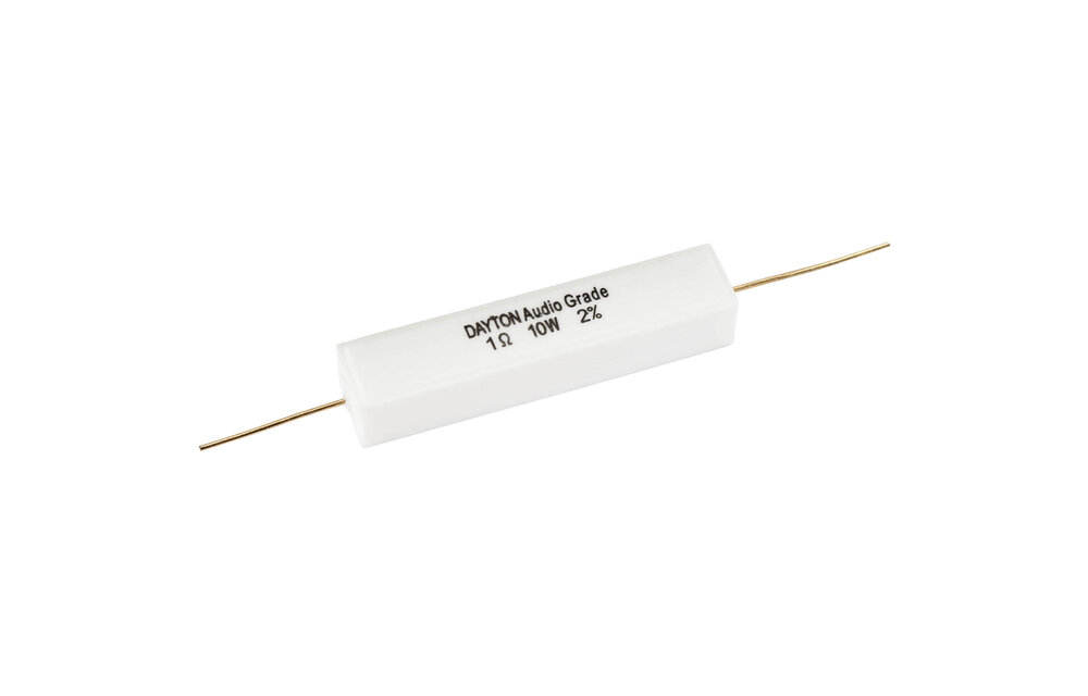 1.0 Ω | 10 W | 2% | Precision Audio Grade Resistor