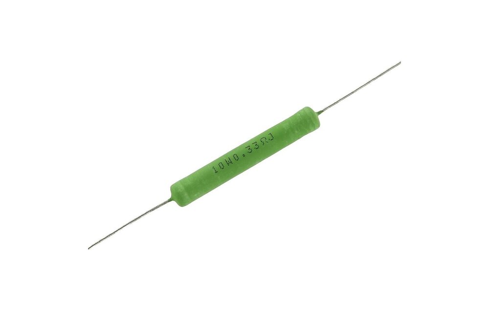 MR10-0,33 | 0,33 Ω | 10 W | 2% | Mresist MOX Metal-oxide resistor