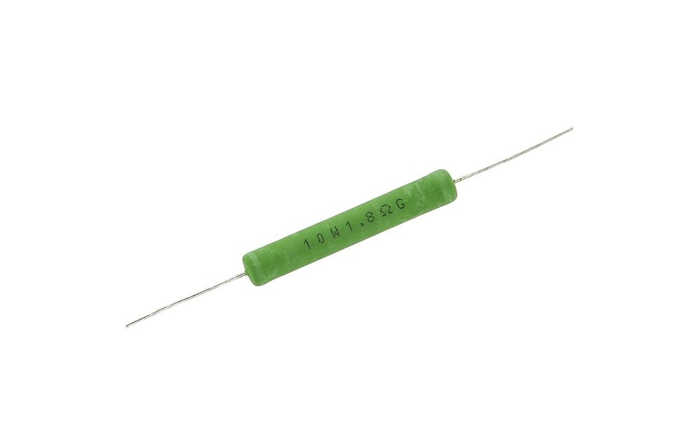 MR10-1,80 | 1,80 Ω | 10 W | 2% | Mresist MOX Metal-oxide resistor