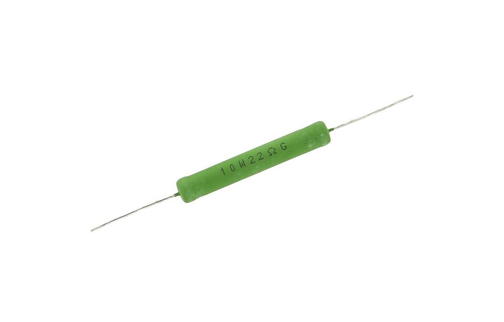 MR10-22 | 22 Ω | 10 W | 2% | Mresist MOX Metal-oxide resistor