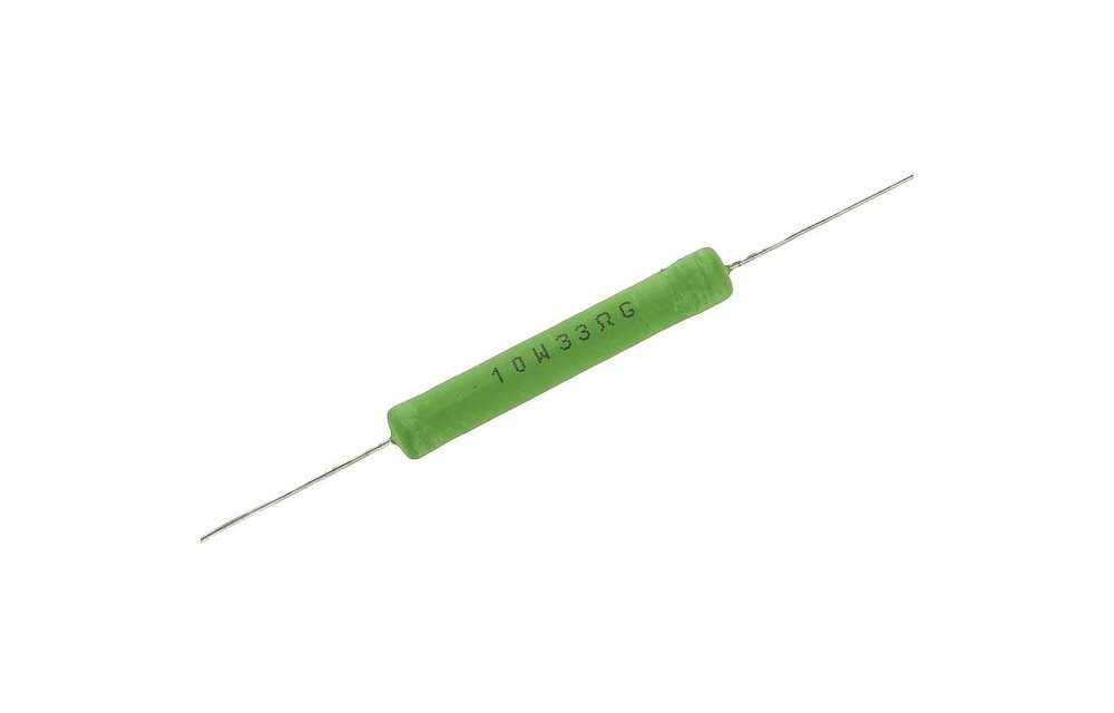MR10-33 | 33 Ω | 10 W | 2% | Mresist MOX Metal-oxide resistor