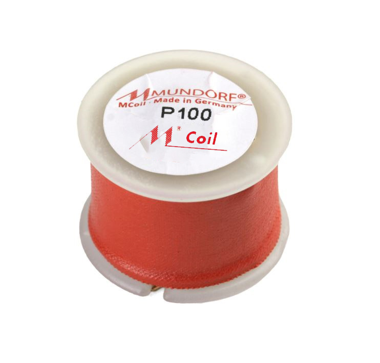 P100-0,47 | 0,47 mH | 0,19 Ω | 3% | 18 AWG | MCoil Ferrite PipeCore crossover coil