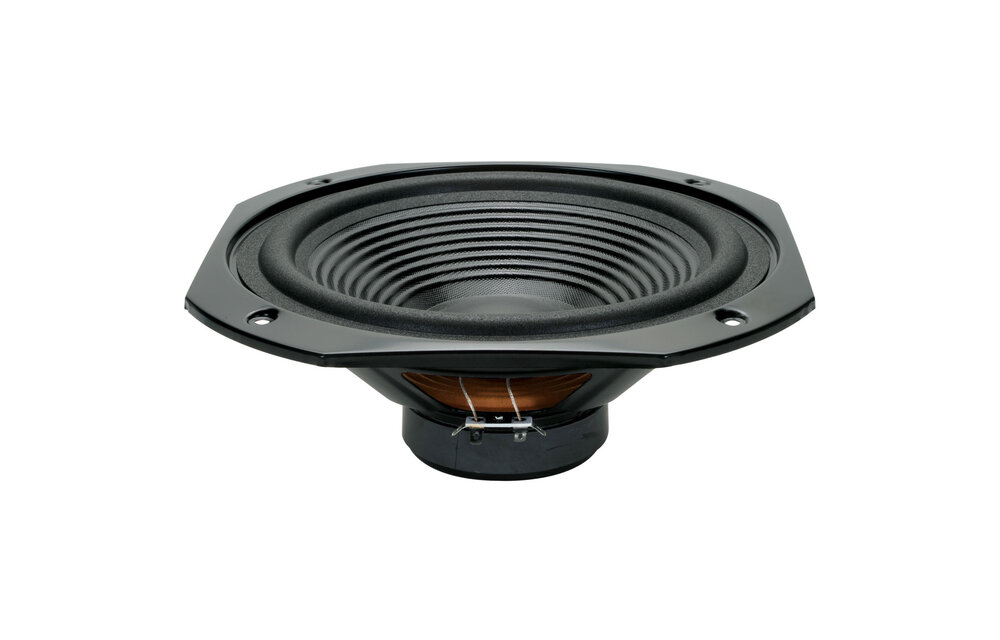 10SFPC-B 10" Square Frame Paper Cone Woofer Black