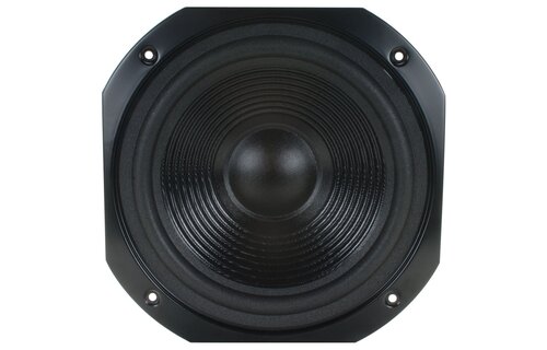 10SFPC-B 10" Square Frame Paper Cone Woofer Black