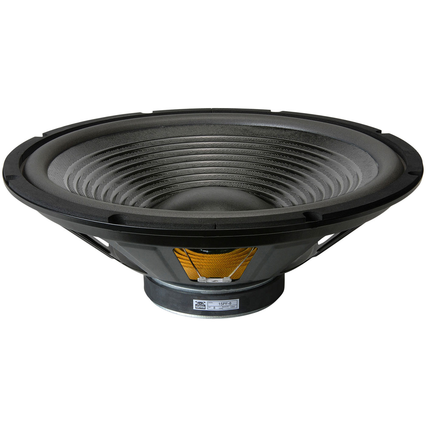 15PF-8 15" Paper Cone Foam Surround Woofer