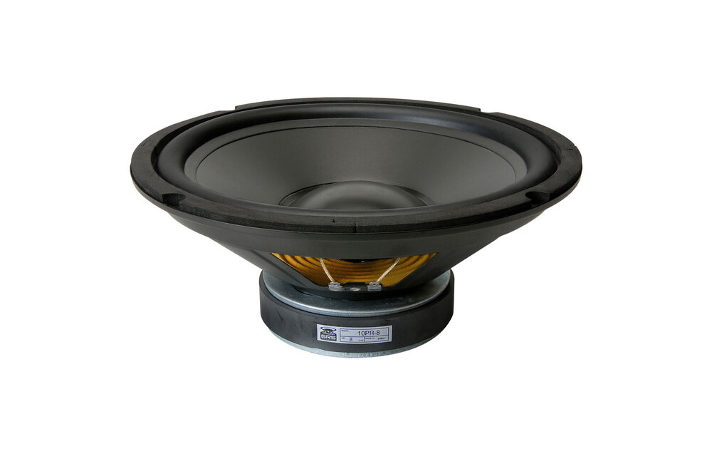 10PR-8 10" Poly Cone Rubber Surround Woofer