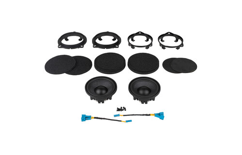 B100-4 ASD Series 4" Glass Fiber Cone Speaker Pair Upgrade Kit for Select BMW Models