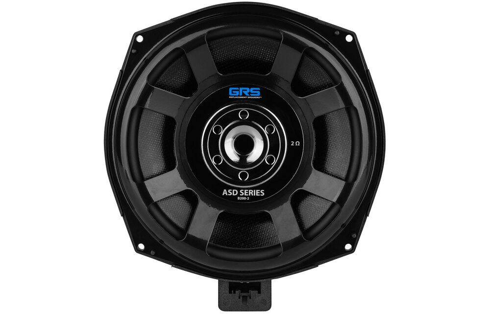 B200-2 ASD Series 8" Glass Fiber Subwoofer Speaker Pair Upgrade Kit for Select BMW Models 2 Ohms