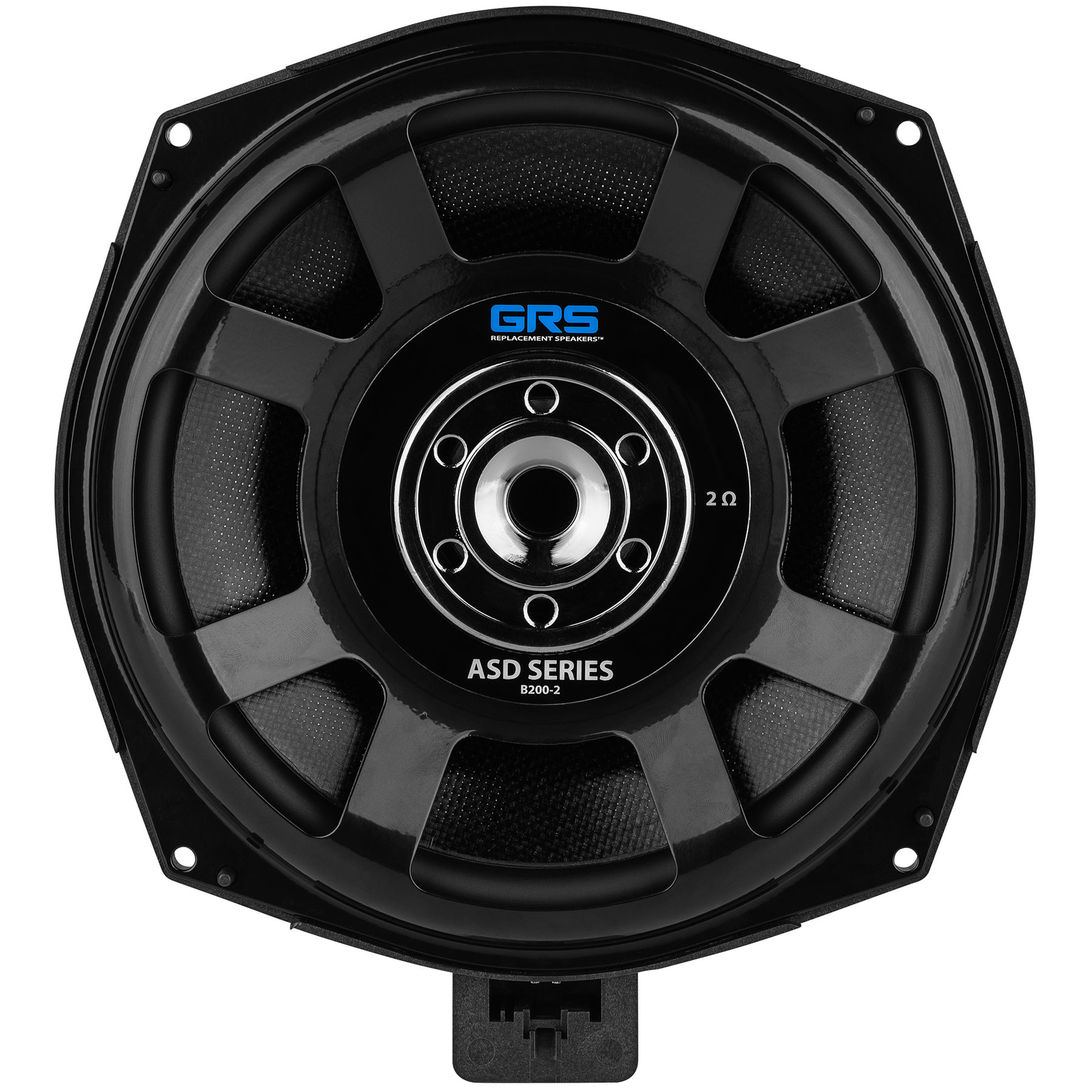 B200-2 ASD Series 8" Glass Fiber Subwoofer Speaker Pair Upgrade Kit for Select BMW Models 2 Ohms