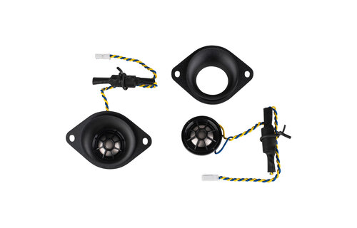 B25-4 ASD Series 1" Titanium Dome Tweeter Pair Upgrade Set for Select BMW Models