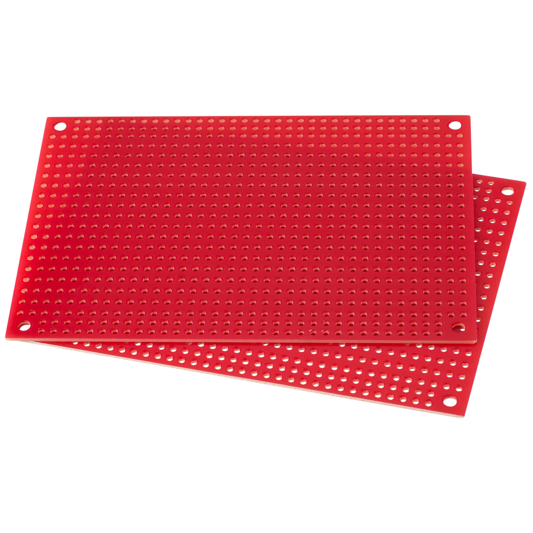 Red Perforated Crossover Board | Pair | 8,89 x 12,70 cm