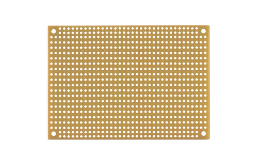 Black Perforated Crossover Board | Pair | 8,89 x 12,70 cm