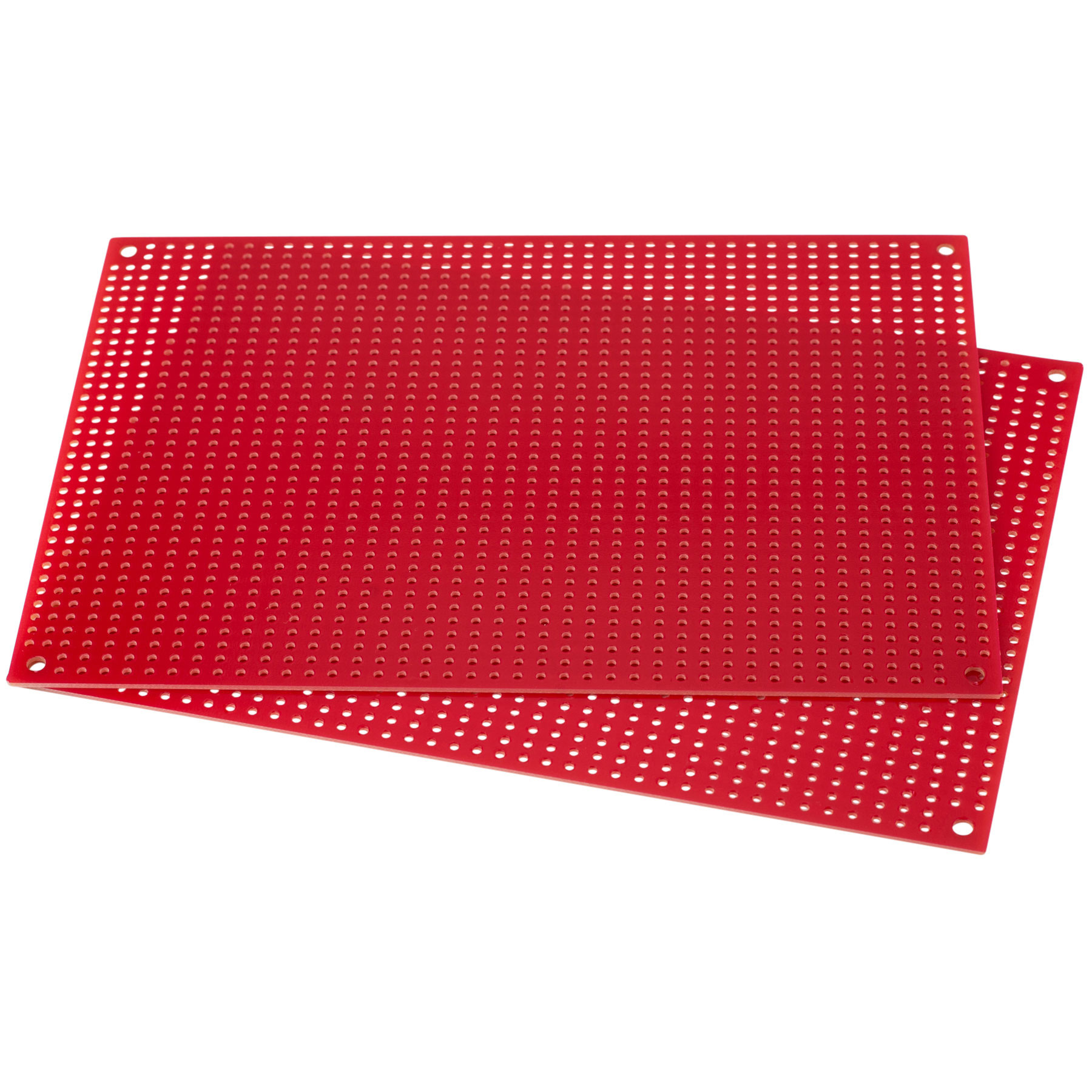 Red Perforated Crossover Board | Pair | 12,70 x 17,78 cm