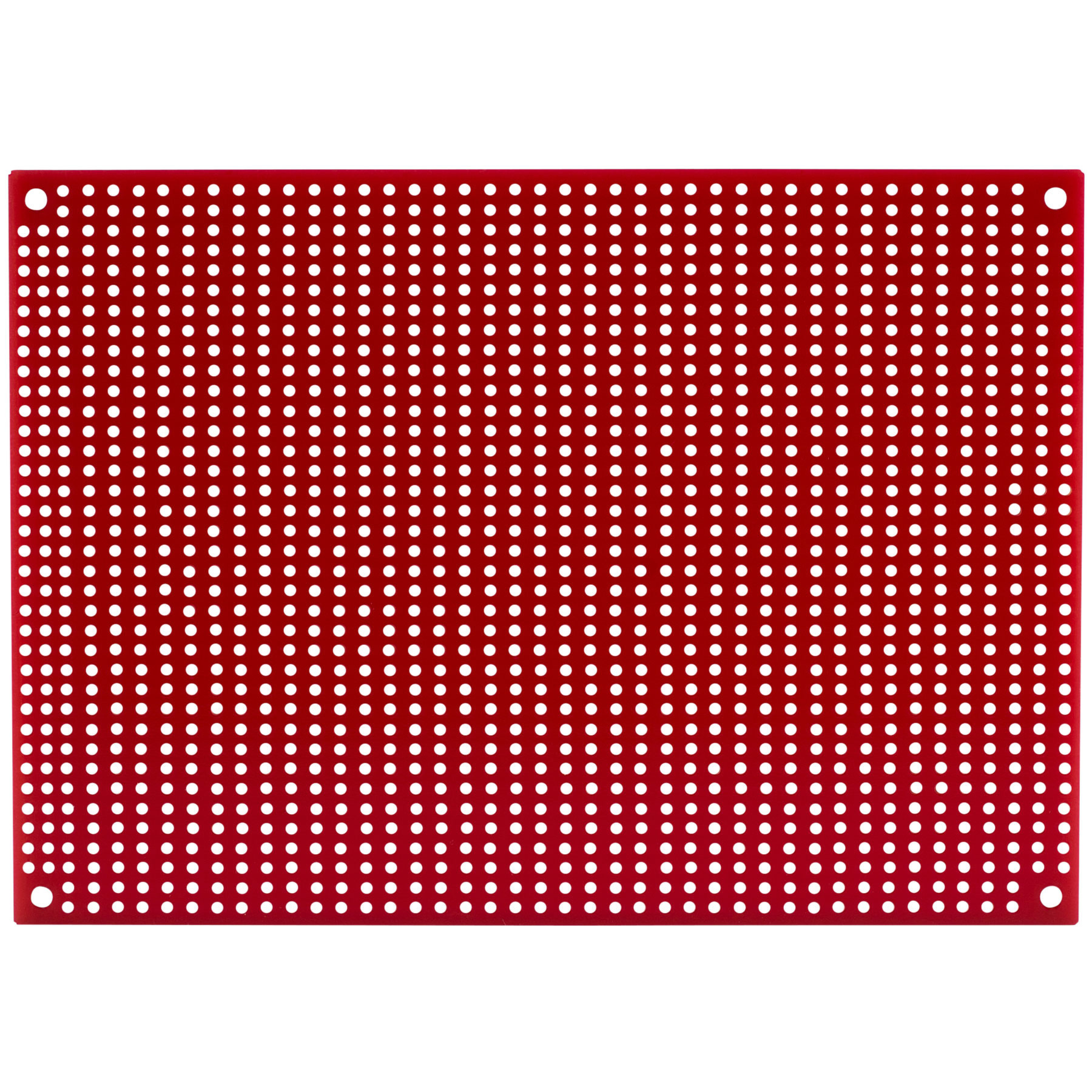 Red Perforated Crossover Board | Pair | 12,70 x 17,78 cm
