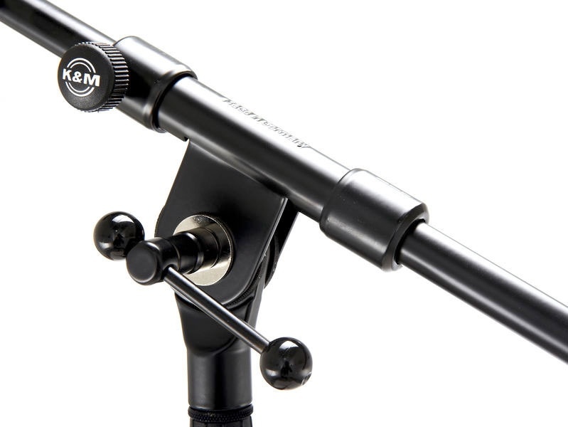 KM-210/9 Adjustable Microphone floor stand | Black