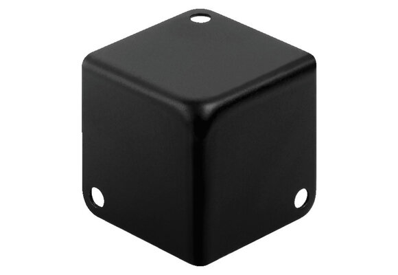 MZF-8502/SW Metal Case Corner | Black