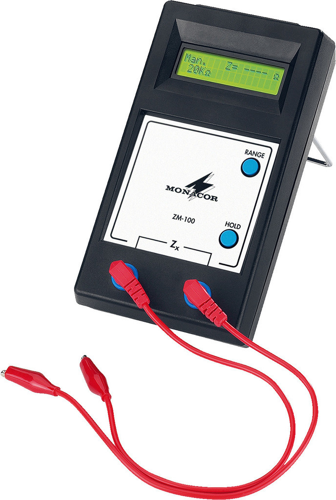 ZM-100 Impedance Meter For Individual Or Speaker Lines