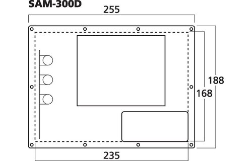 SAM-300D Class D 300W Active Subwoofer Module
