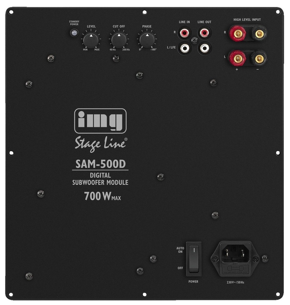 SAM-500D Class D 500W Active Subwoofer Module