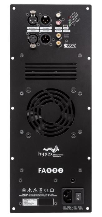 FA502 2 x 500 Watt FusionAmp