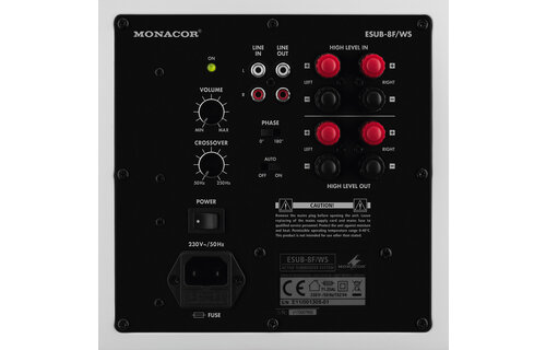 ESUB-8F/WS | Active Subwoofer | 50W