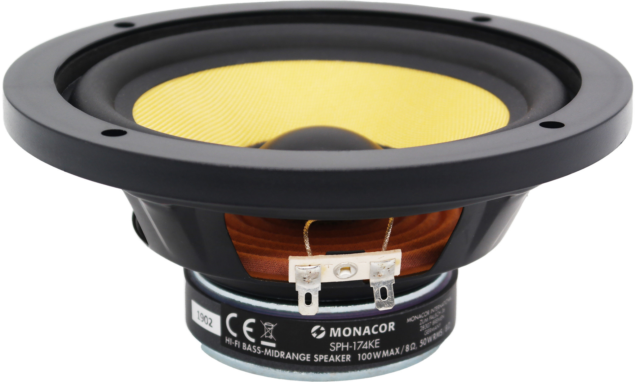 SPH-174KE 6-1/2" Kevlar Cone Midwoofer 8 Ohm