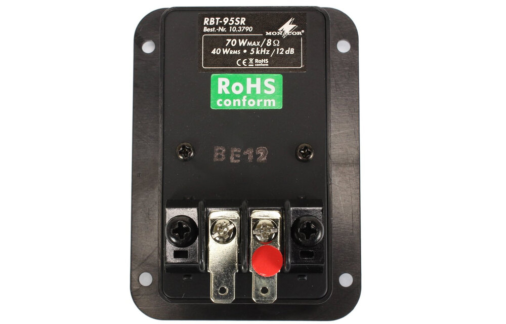 RBT-95SR Magnetostatic Ribbon Tweeter