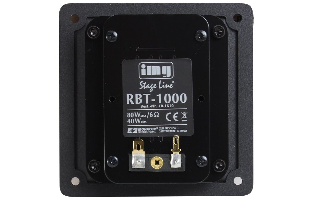RBT-1000 Magnetostatic Ribbon Tweeter