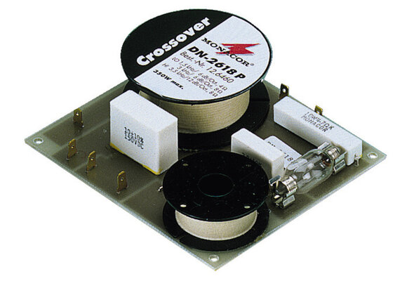 DN-2618P | 2-Way Crossover | 3,000 Hz | 8 Ohm | Tweeter protection