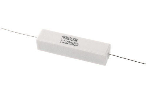 LSR-12/20 | 1,2 Ω | 20 W | 5% | High-Power Cement Resistor