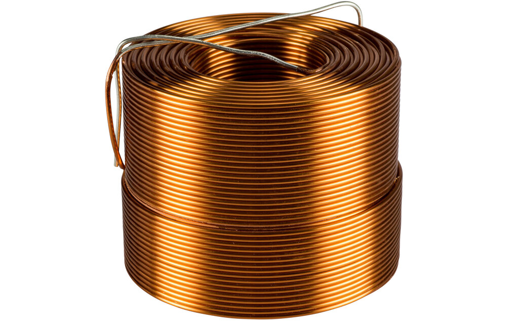 000-1601 | 10 mH | 1,20 Ω | 3% | 15 AWG | Air Core Coil