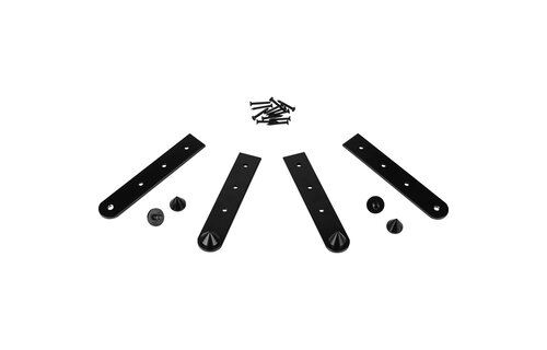 OA-4 Outrigger Speaker Spike Set with Steel Base 4 Pcs.