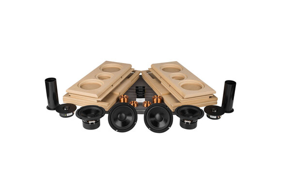 TriTrix MTM | DIY Kit | Components and Cabinet