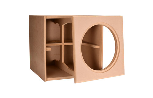 Knock-Down MDF 3.0 cu. ft. Subwoofer Cabinet for Dayton Audio 15" Ultimax Subwoofer