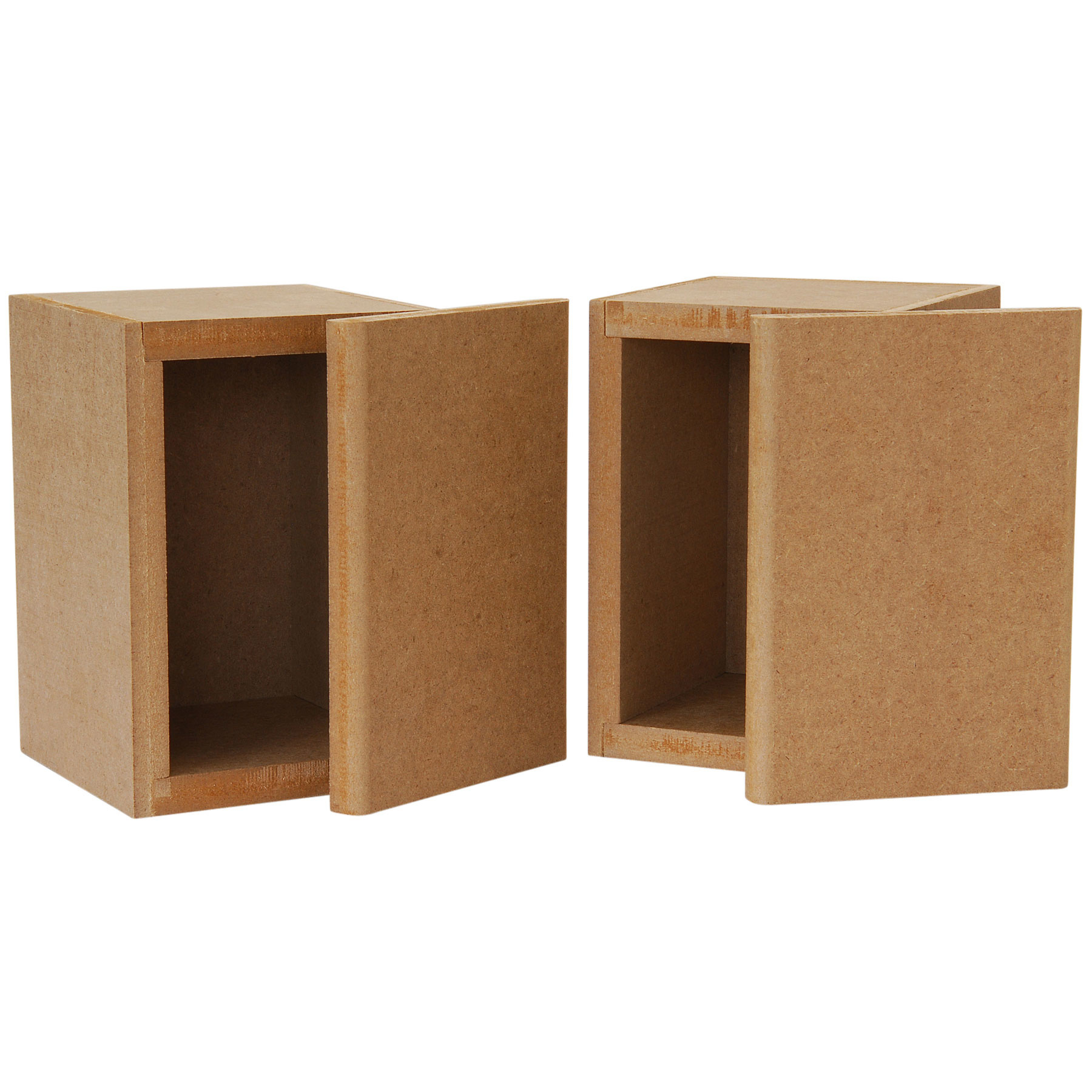 Knock-Down MDF 1,13 L . Micro Bookshelf Speaker Cabinet Pair