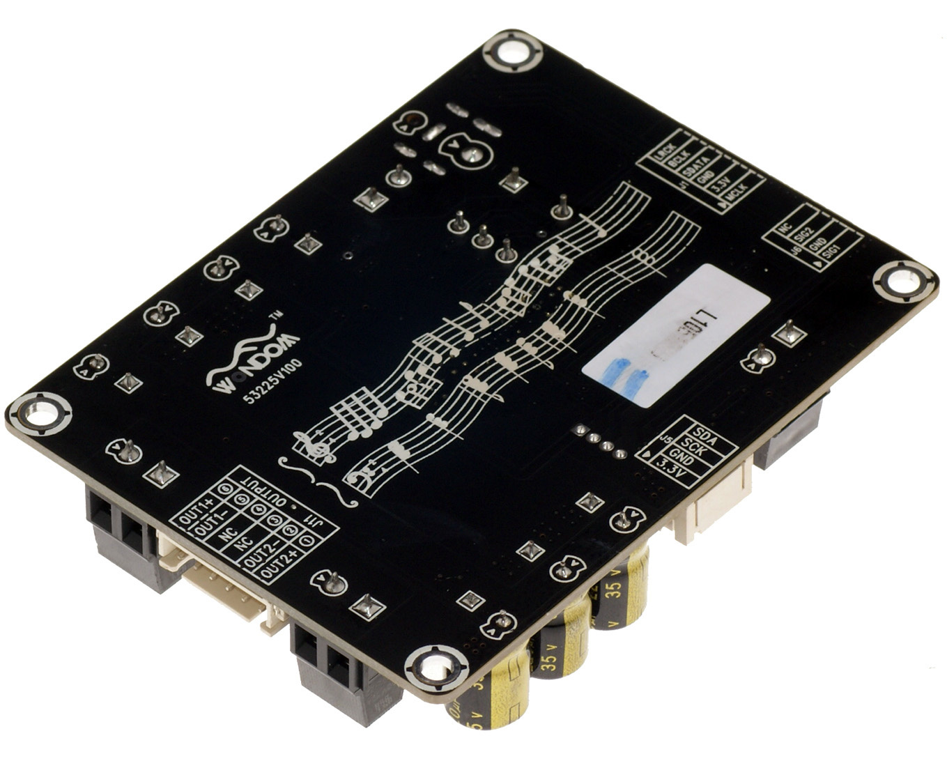 AA-AB32256 2 X 30W TAS5754 Digital Input Class D Audio Amplifier Board & DAC