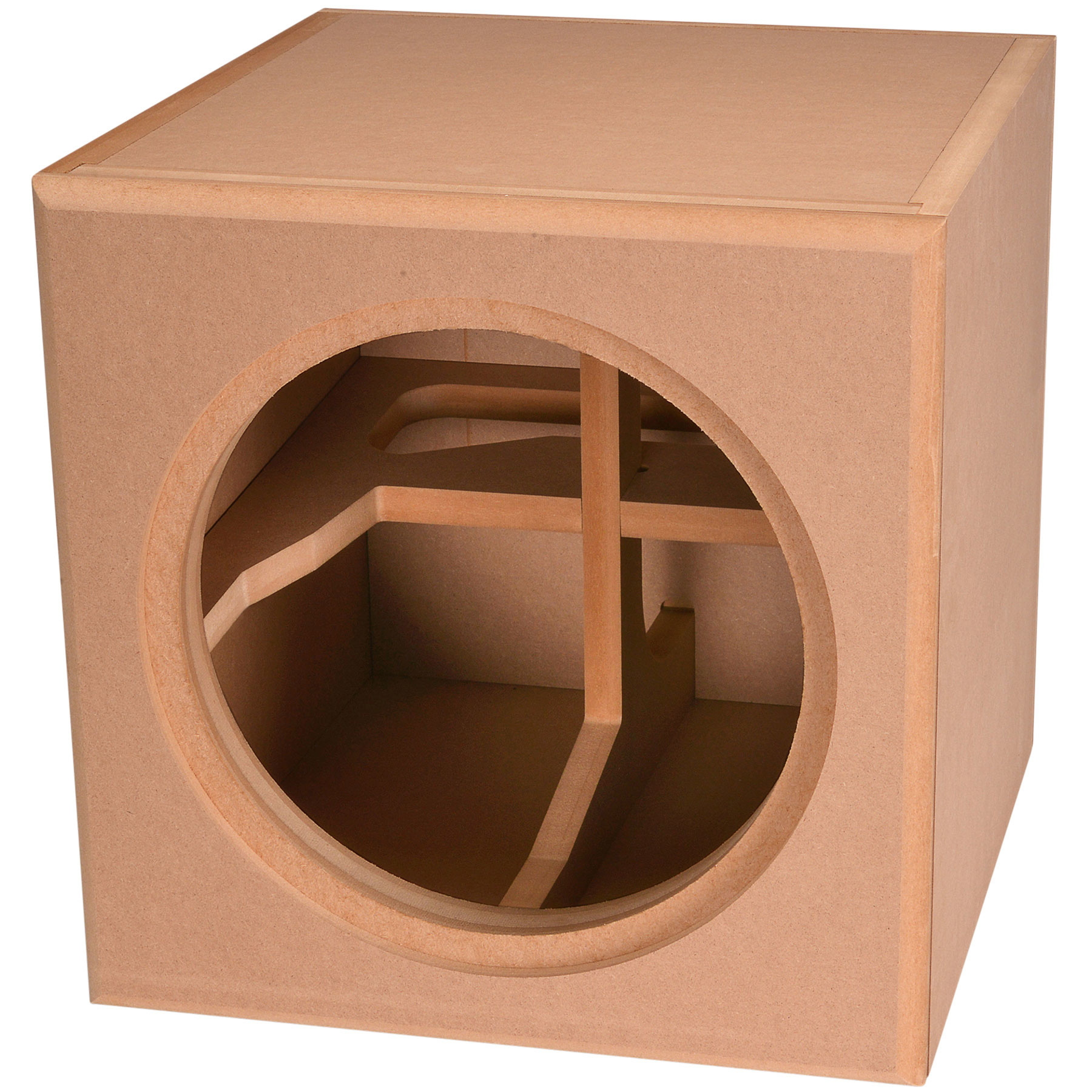 Knock-Down MDF 1.5 cu. ft. Subwoofer Cabinet for Dayton Audio 12" Reference Series HO