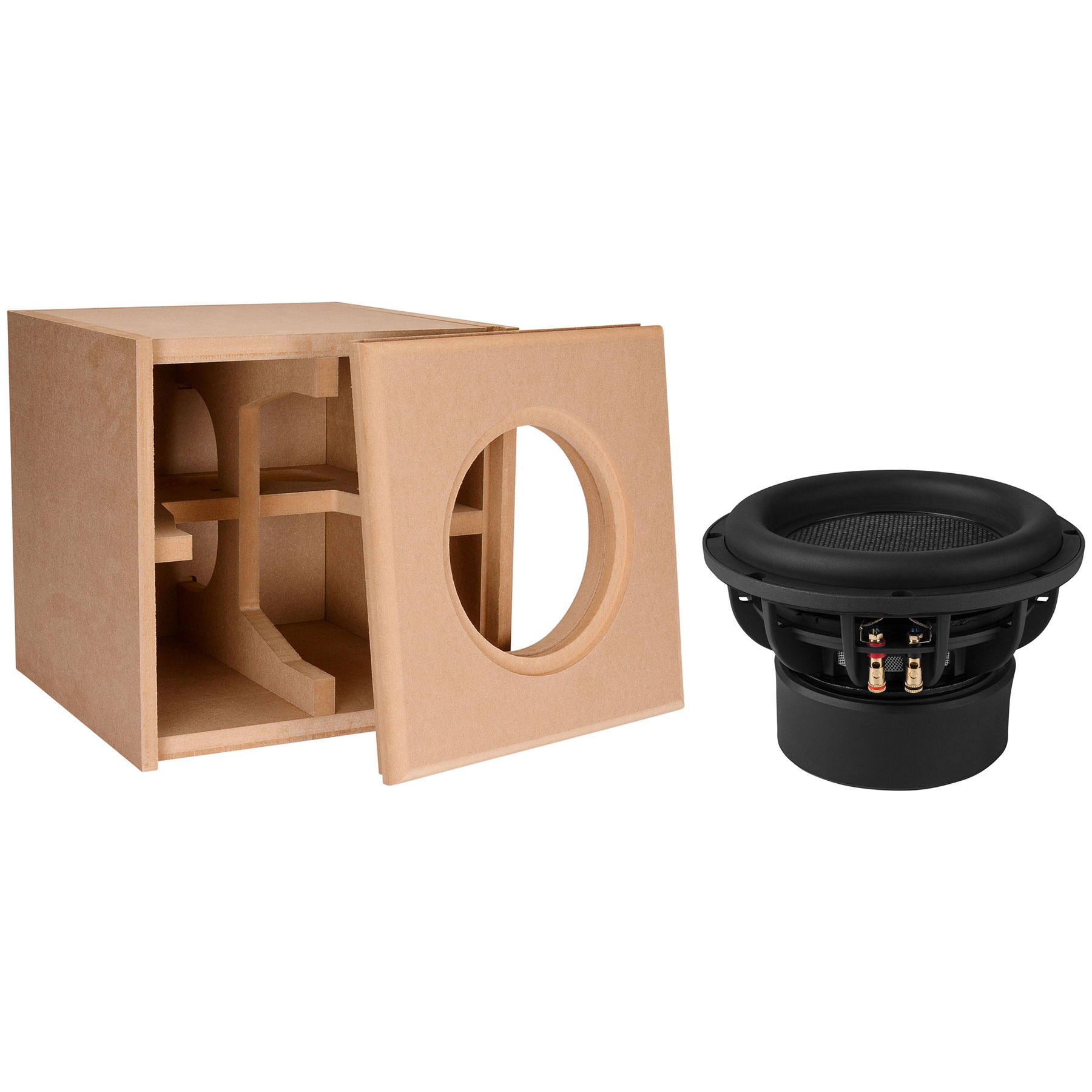 8" Ultimax Subwoofer and Cabinet Bundle