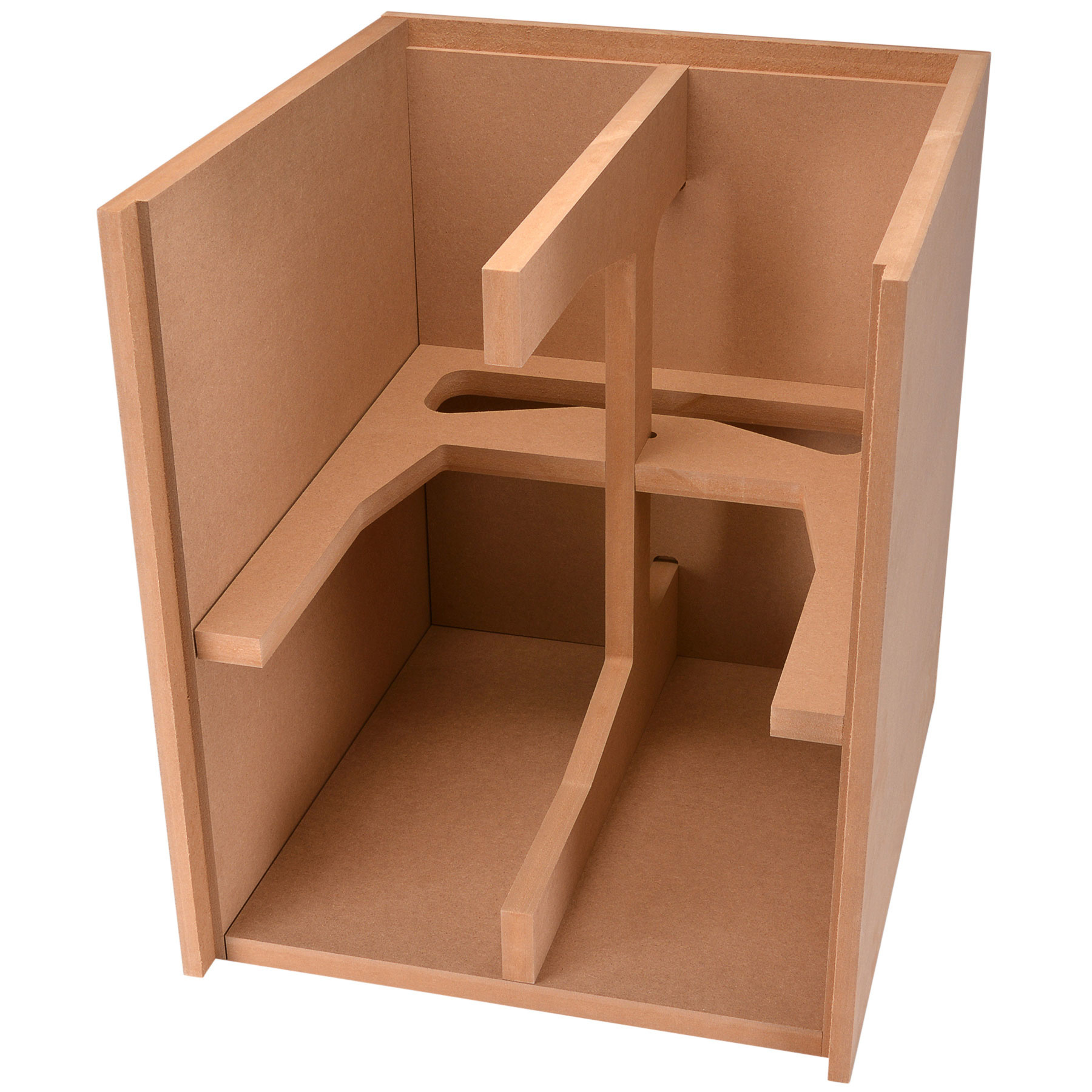 Knock-Down MDF 2.0 cu. ft. Subwoofer Cabinet for Dayton Audio 12" Ultimax Subwoofer