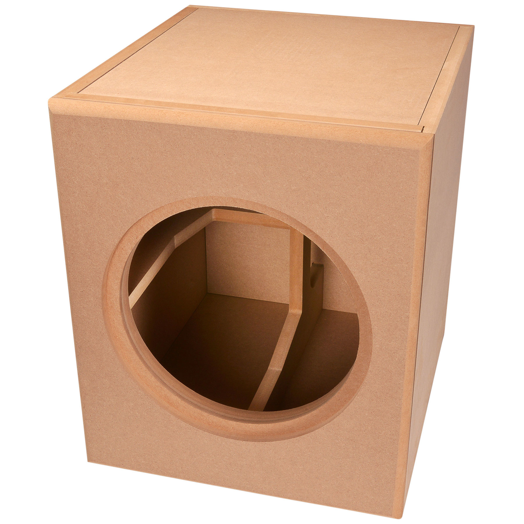 Knock-Down MDF 2.0 cu. ft. Subwoofer Cabinet for Dayton Audio 12" Ultimax Subwoofer