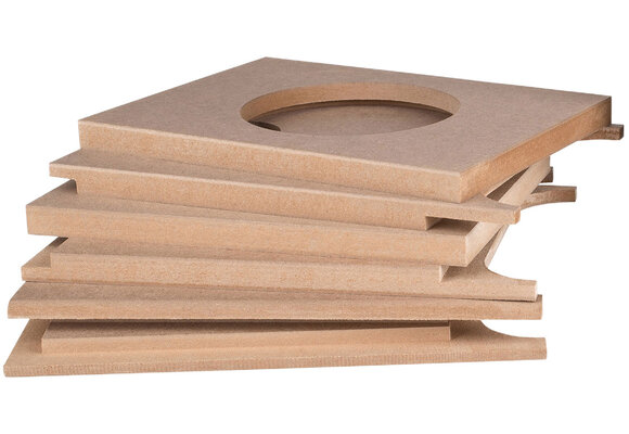 6-1/2" Down Firing | DIY Cabinet | Flatpack