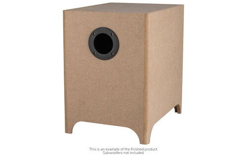0.4 cu. ft. Knock-Down Enclosure for DCS165-4 Downfiring Subwoofer